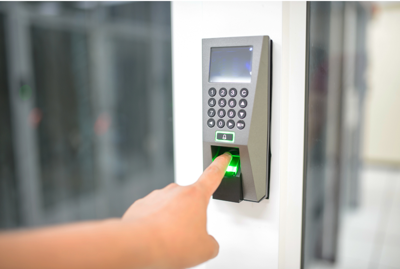 finger scan, security